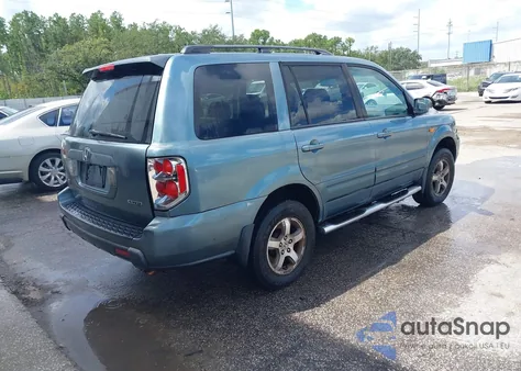 2008 Honda Pilot Ex-L из США, поврежденный, VIN 5FNYF18608B028166